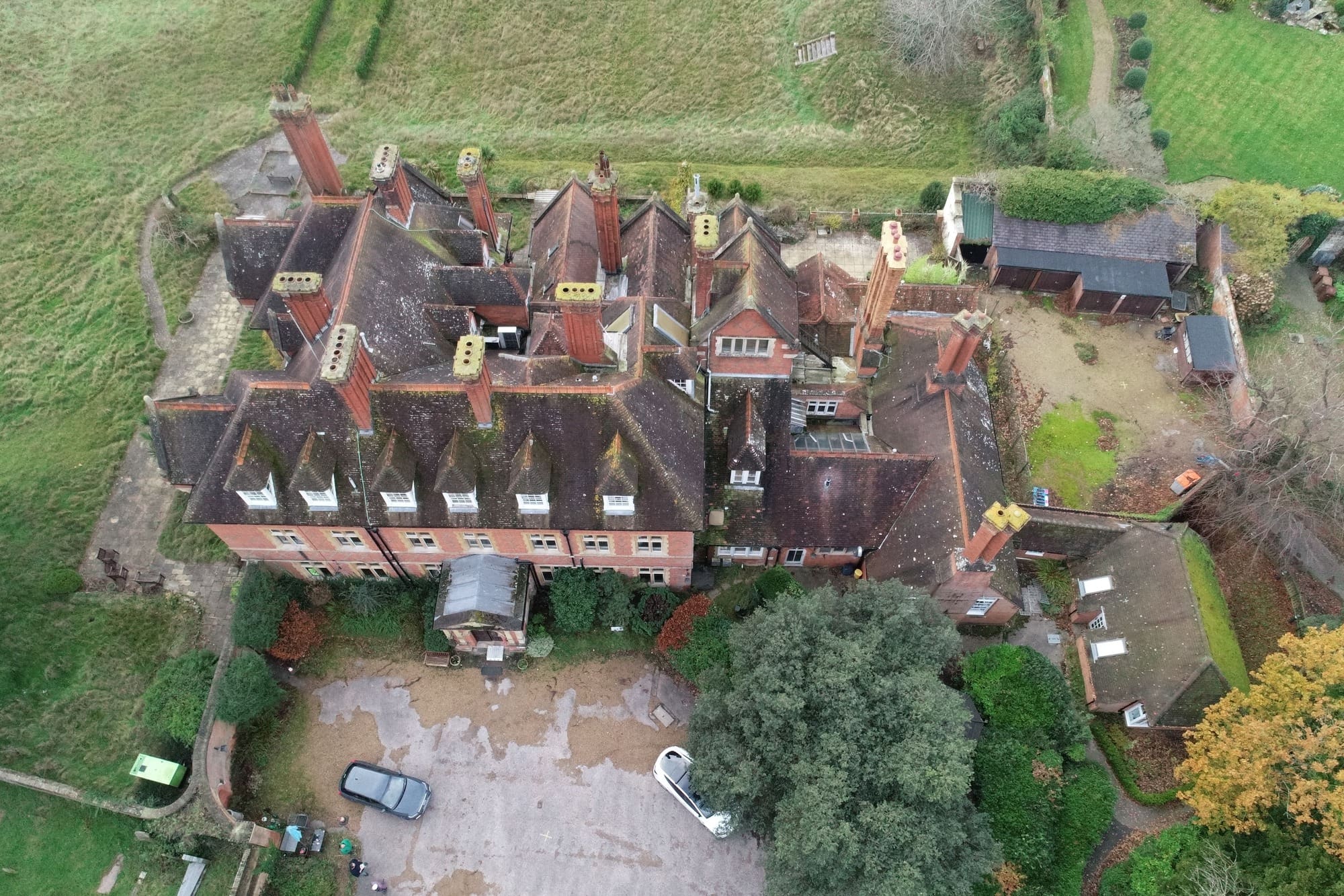 drone roof survey